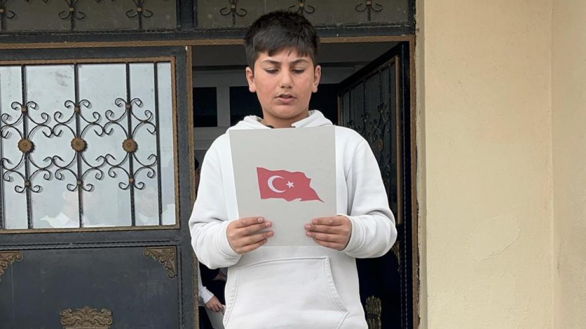 Okulumuzda 12 Mart İstiklal Marşı'nın Kabulü ve Mehmet Akif Ersoy'u Anma Günü gerçekleştirildi.